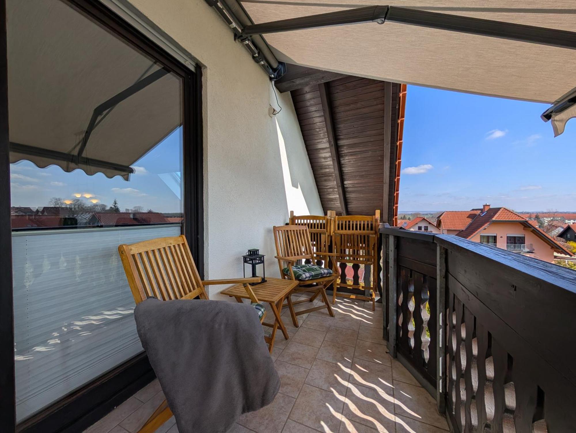Ferienwohnung Goldbacher Blick Goldbach  Ngoại thất bức ảnh